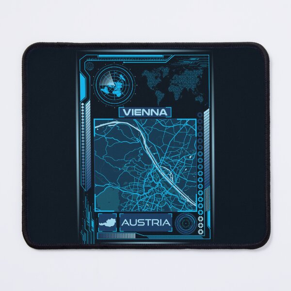 Item preview, VIENNA MAP AUSTRIA designed and sold by hatimelhag.