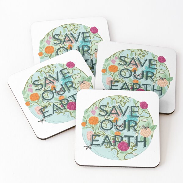 Item preview, Floral Blooms Protect & Save Our Beautiful Earth designed and sold by Moodthology.