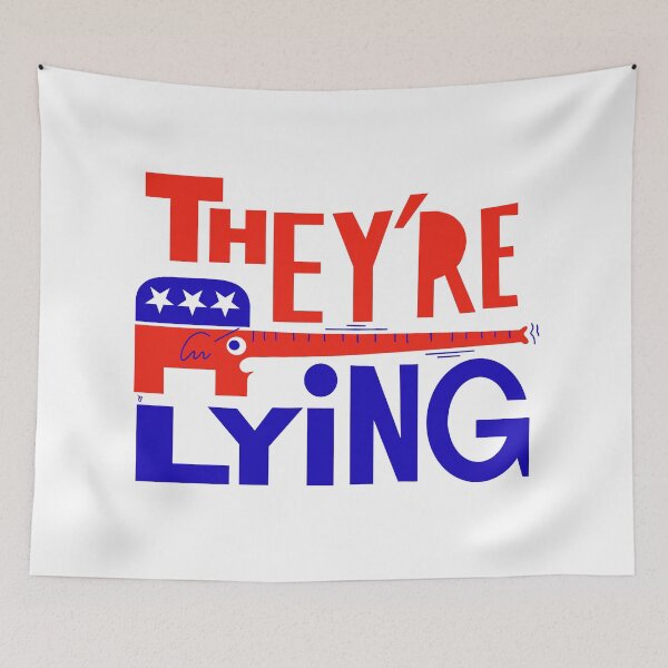 Item preview, They're Lying designed and sold by Phil Marden.