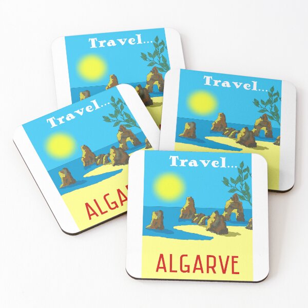 Item preview, Travel Algarve. Vintage Mosaic Illustration designed and sold by AngeloDeVal.