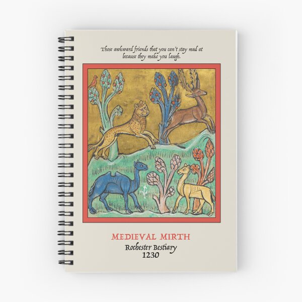 Item preview, Awkward Friends: Medieval Humour from 1230 designed and sold by ebrawne.
