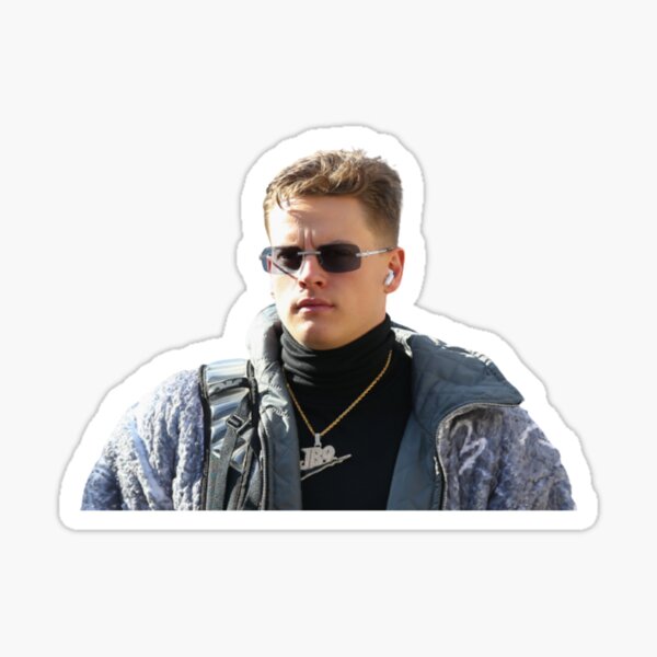 Joe Burrow Glasses , Cigar Joe-Joe Burrow Shirt Sticker for Sale by  hamzah EL ⭐⭐⭐⭐⭐