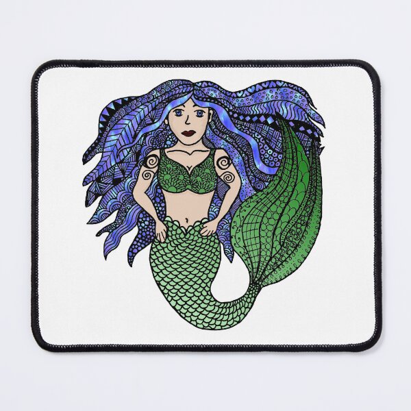 Item preview, Aqua Mermaid designed and sold by SLEWDesigns.