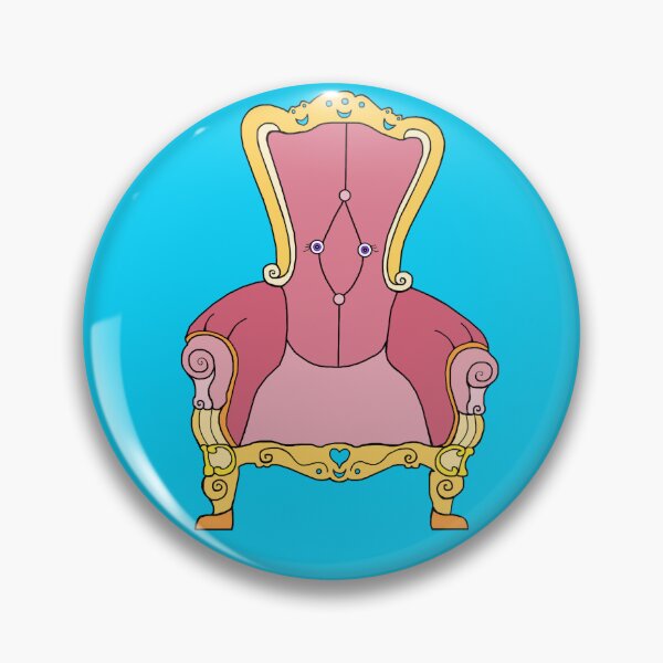 Item preview, Pink Victorian Cheerful Chair designed and sold by Deborah Camp.