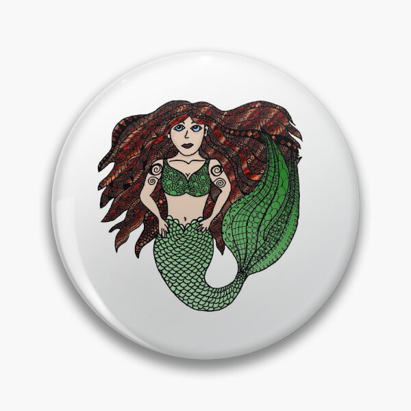 Item preview, Burnished  Mermaid designed and sold by SLEWDesigns.
