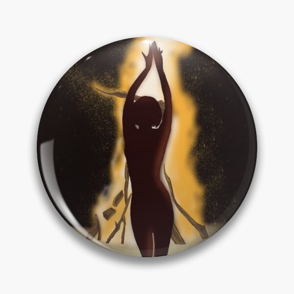 Item preview, Girl dancing in front of the fire designed and sold by Spoonyghst.