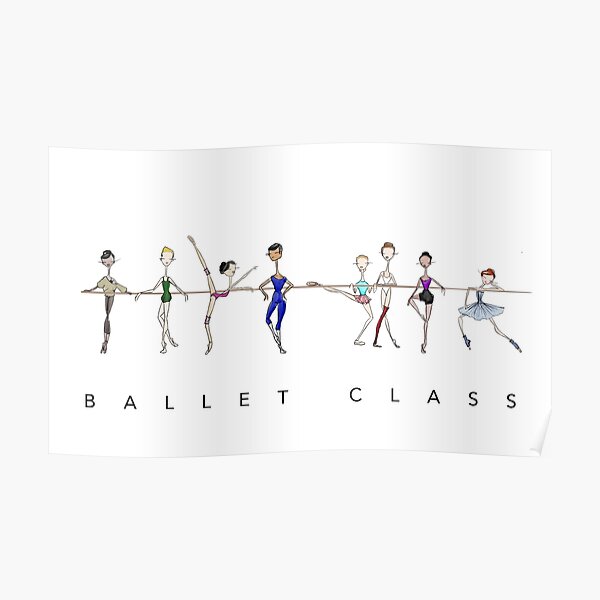 A Ballet Education's Ballet Class Poster