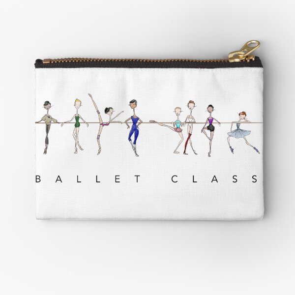 A Ballet Education's Ballet Class Zipper Pouch