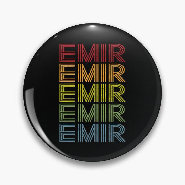 Item preview, Emir Name T Shirt - Emir Vintage Retro Emir Name Gift Item Tee designed and sold by oslandefren.