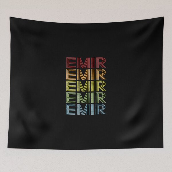Item preview, Emir Name T Shirt - Emir Vintage Retro Emir Name Gift Item Tee designed and sold by oslandefren.