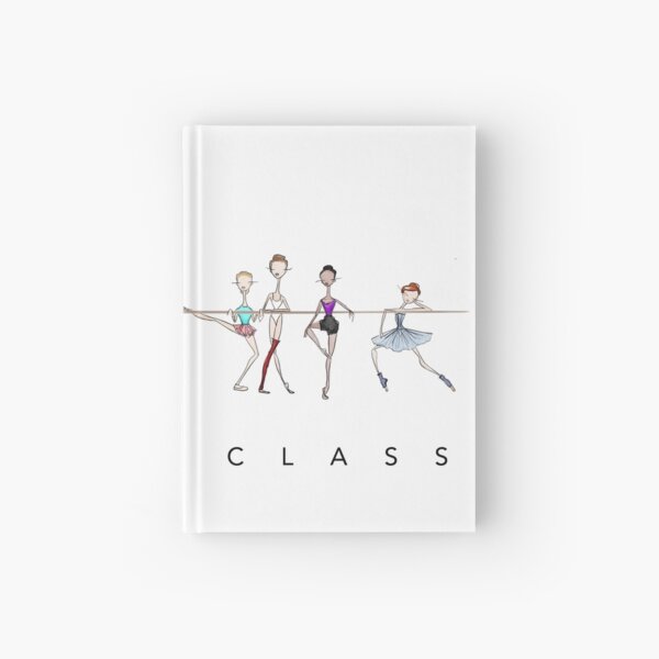 A Ballet Education's Ballet Class Hardcover Journal