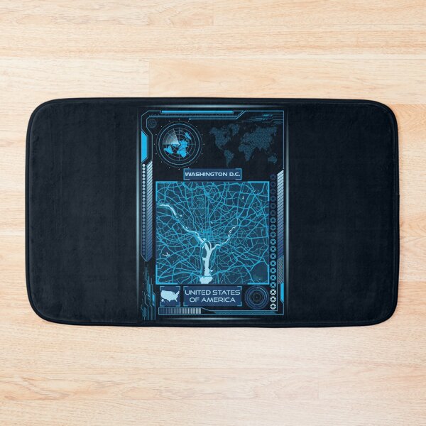 Item preview, WASHINGTON D.C. MAP USA designed and sold by hatimelhag.