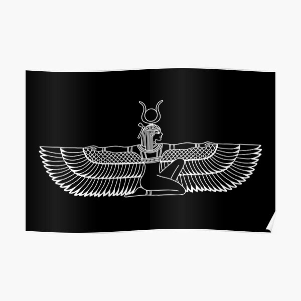 "Isis, goddess of ancient Egypt " Poster for Sale by ArtByNicole111