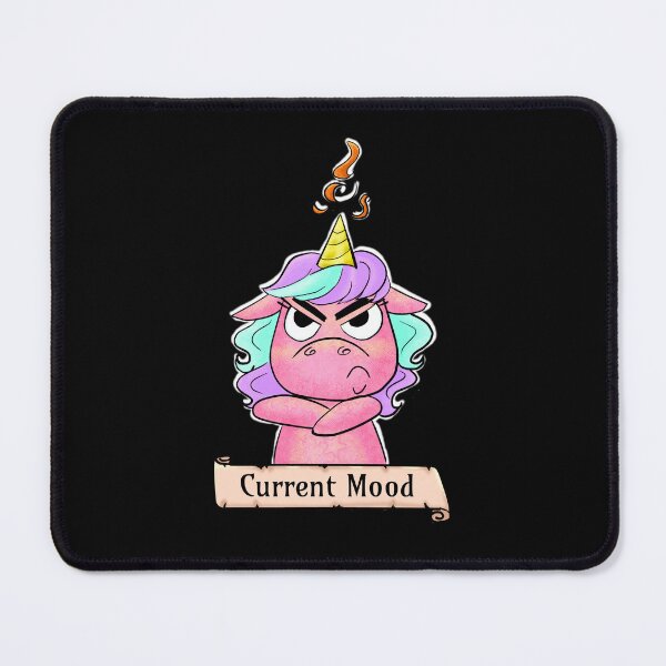 Item preview, Unicorn Current Mood: Angry designed and sold by Imaginessa.