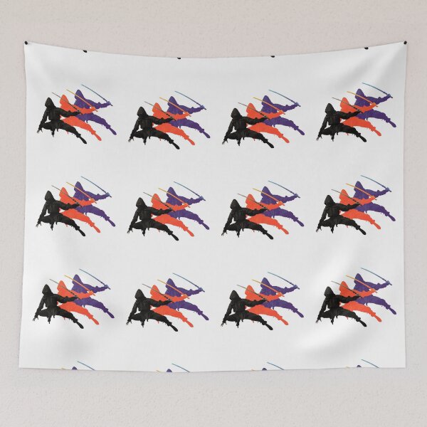 Item preview, Ninja Illusion - International Ninja Day -Tripple Ninja designed and sold by Macspayne.