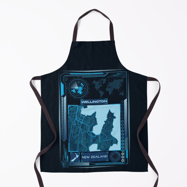Item preview, WELLINGTON MAP NEW ZEALAND designed and sold by hatimelhag.
