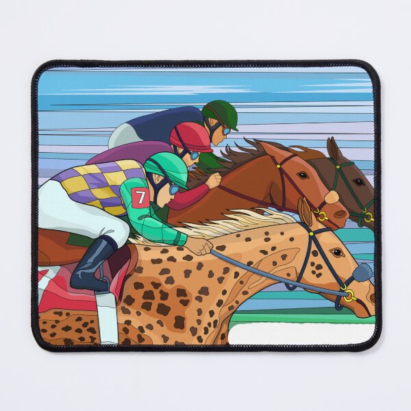 Item preview, The horse race. designed and sold by Karine Dupras.