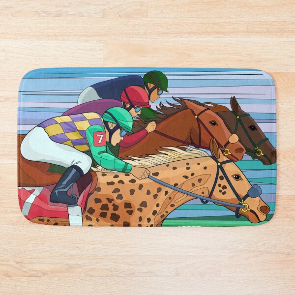 Item preview, The horse race. designed and sold by Karine Dupras.