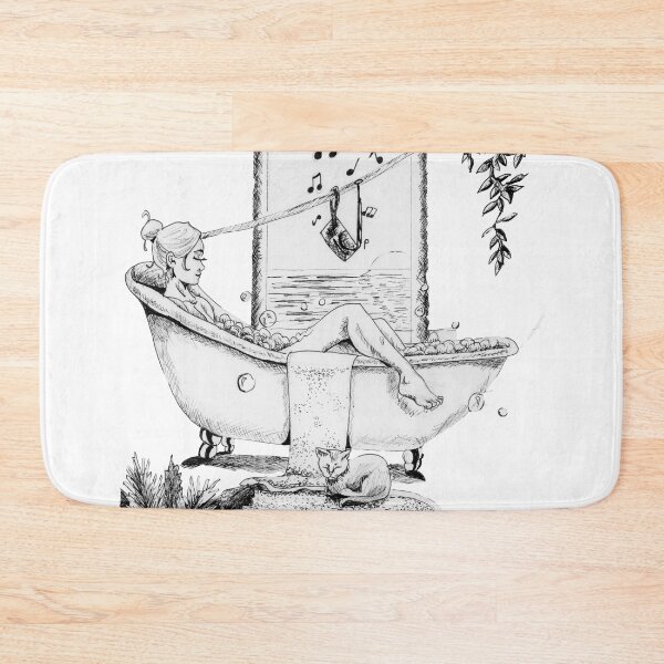 Item preview, Bath Time designed and sold by cuttlecactus.