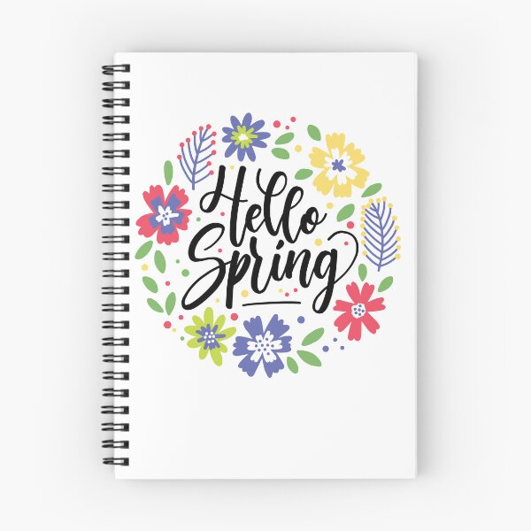 Item preview, Hello Spring With Flowers Design designed and sold by TiiNGA.