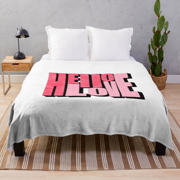 Item preview, Pink and Red Romantic "Hello Love" designed and sold by EuropaPrints.