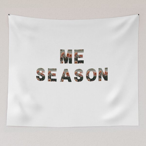 Item preview, Pink Flowers Me Season designed and sold by simplybetternow.