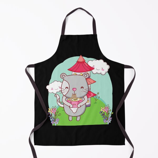 Item preview, Cat Eating Ramen Cute Noodles Kawaii Cat Japanese Cat Eating Ramen Kitten designed and sold by EyanShop.