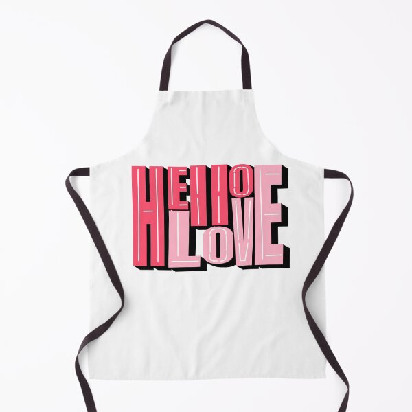 Item preview, Pink and Red Romantic Lined "Hello Love" designed and sold by EuropaPrints.