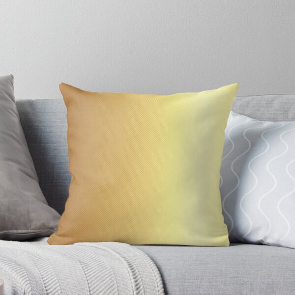 Item preview, Solid Gold Throw Pillow Classypillows Classy Pillow designed and sold by classypillows.