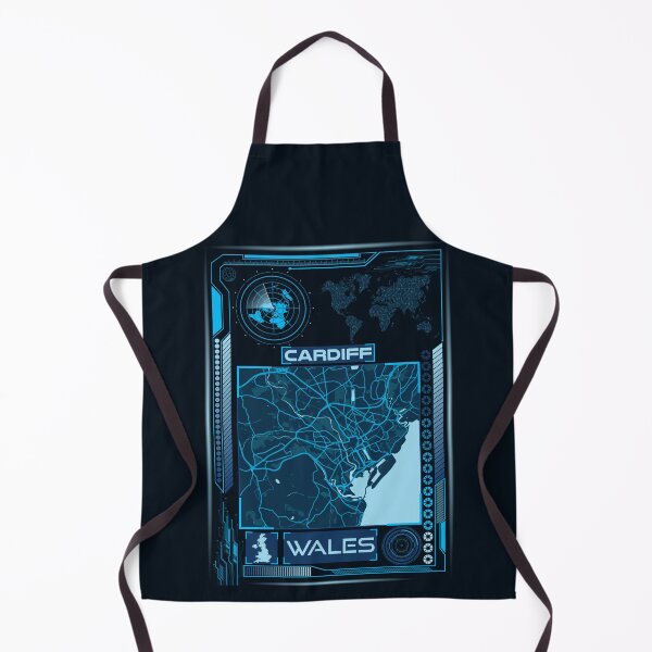 Item preview, CARDIFF MAP UNITED KINGDOM designed and sold by hatimelhag.