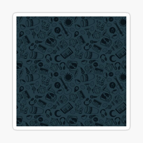 Graphic AM:PM 2c / two colors Sticker
