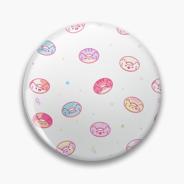 Artikelvorschau, Katzen-Donuts-Muster mit magischen Sternen und Sprinkles-Rucksack entworfen und verkauft von EverythingACat.