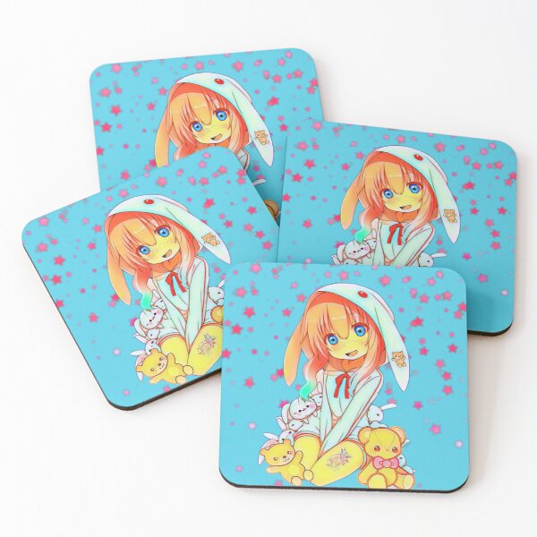 Item preview, kawaii anime bunny girl designed and sold by Claire quinns.