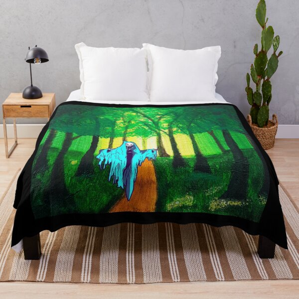 Item preview, LukjanovArt Death taking a walk through a haunted forest designed and sold by LukjanovArt.