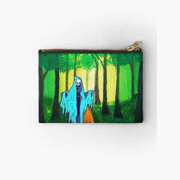 Item preview, LukjanovArt Death taking a walk through a haunted forest  designed and sold by LukjanovArt.