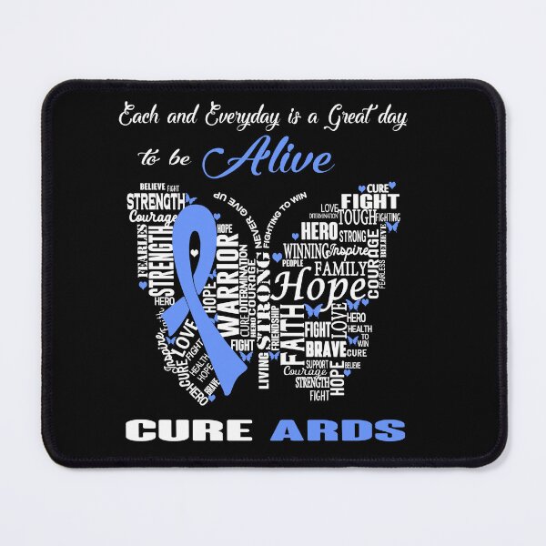 Item preview, Butterfly Ribbon Cure ARDS Awareness designed and sold by Tadmab.