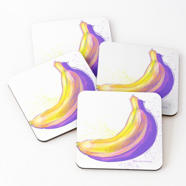 Artikelvorschau, Bunte Bananenillustration entworfen und verkauft von Dina Stoianova.