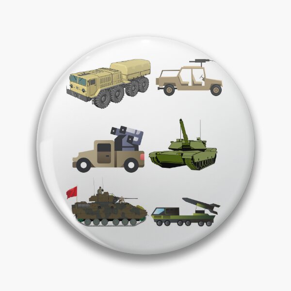 Item preview, military vehicles designed and sold by Hinny8.