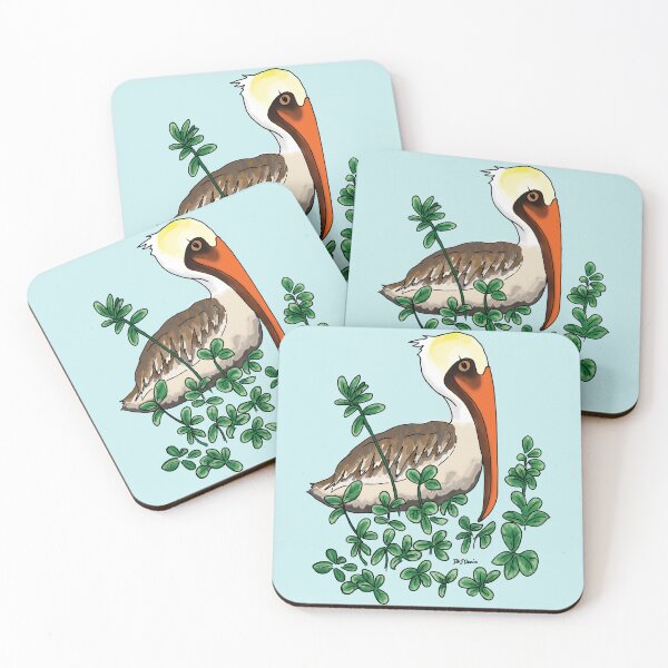 Item preview, Pelican in the Mangroves designed and sold by Devine-Studios.