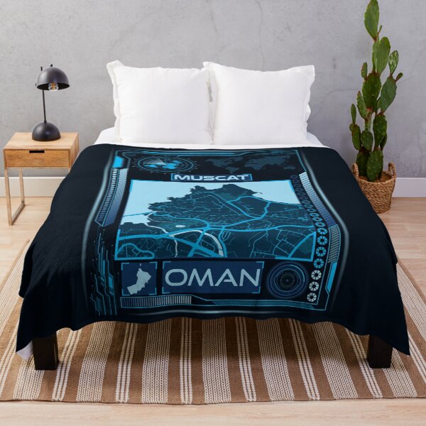 Item preview, MUSCAT MAP OMAN designed and sold by hatimelhag.