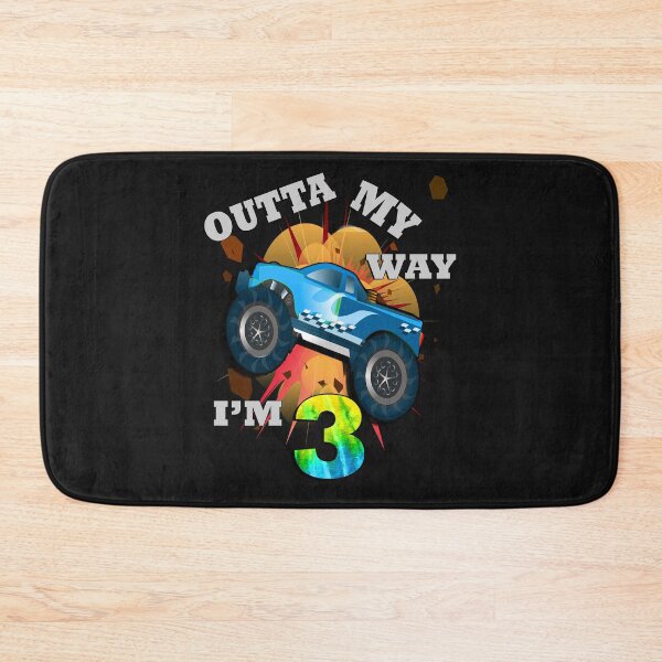 Item preview, Kids 3 Year Old Gift Cool Monster Truck Birthday  designed and sold by Cute & Sassy Custom Gifting Boutiques.