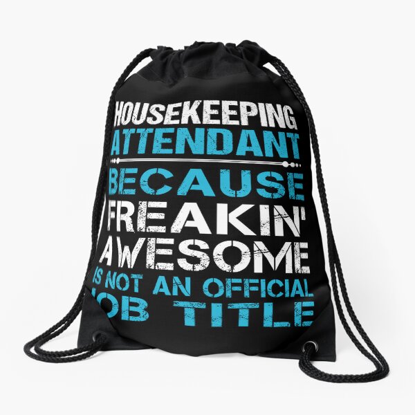Item preview, Housekeeping Attendant T Shirt - Freaking Awesome Job Gift Item Tee designed and sold by oetate4774.