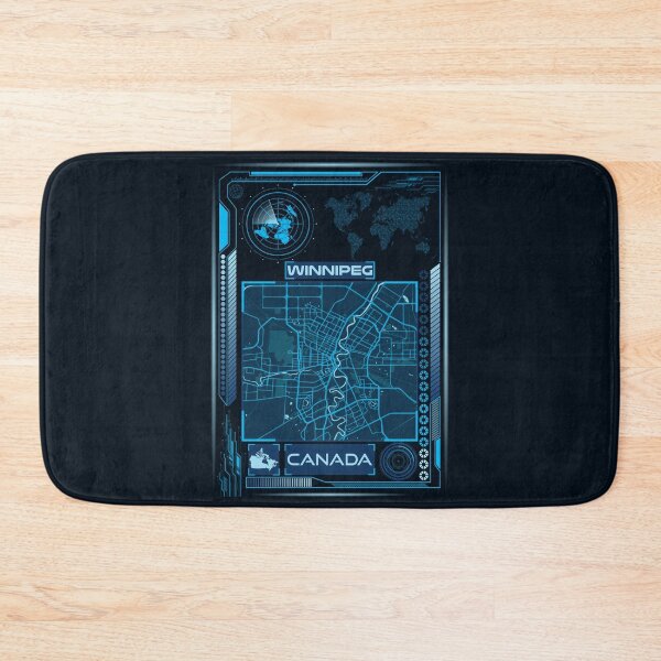 Item preview, WINNIPEG MAP CANADA designed and sold by hatimelhag.