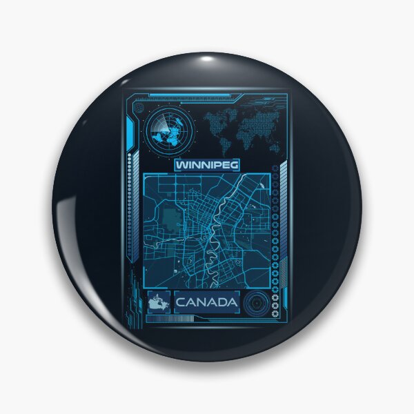 Item preview, WINNIPEG MAP CANADA designed and sold by hatimelhag.