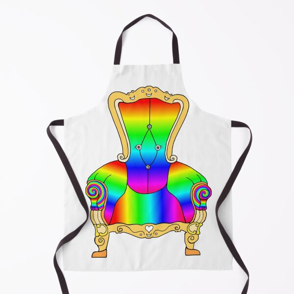 Item preview, Colorful Rainbow Victorian Cheerful Chair designed and sold by Deborah Camp.