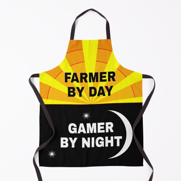 Item preview, Farmer By Day Gamer By Night - Simple Design designed and sold by FridPix.