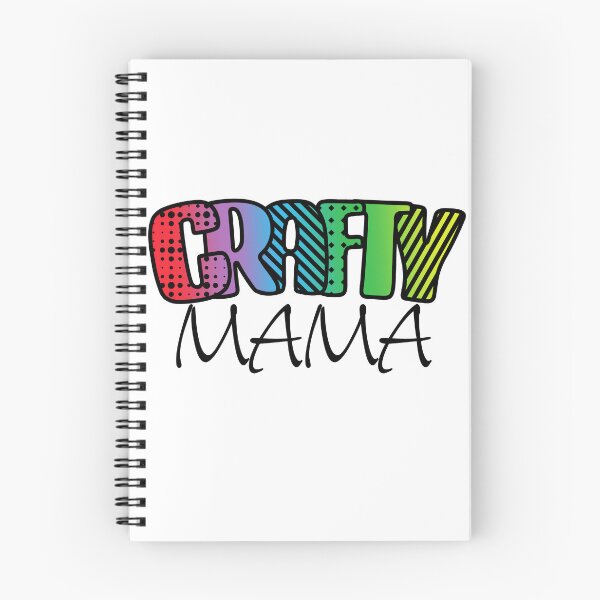 Item preview, Crafty Mama with Rainbow Graffiti Style Letters designed and sold by AloraDawnEve.