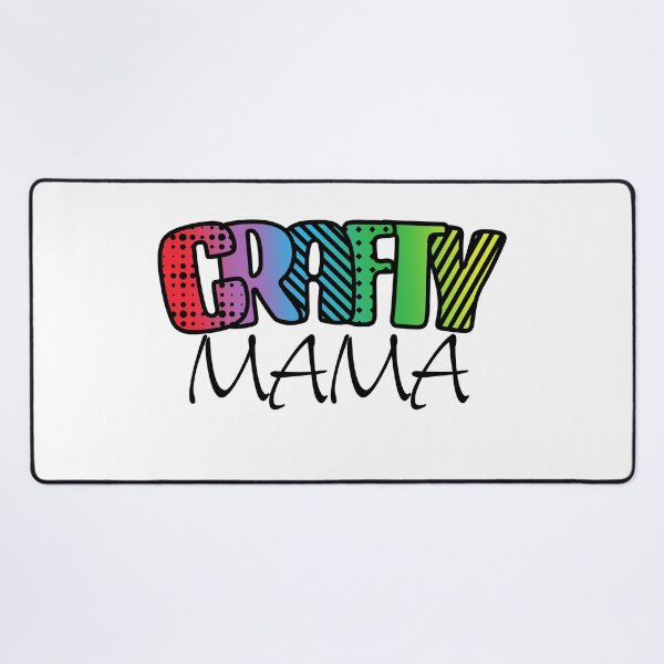 Item preview, Crafty Mama with Rainbow Graffiti Style Letters designed and sold by AloraDawnEve.