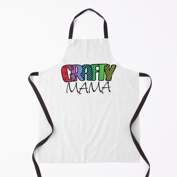 Item preview, Crafty Mama with Rainbow Graffiti Style Letters designed and sold by AloraDawnEve.