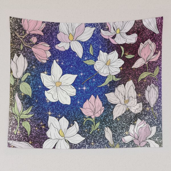 Item preview,  Sweet Magnolias / Floral Pattern designed and sold by alayal57.
